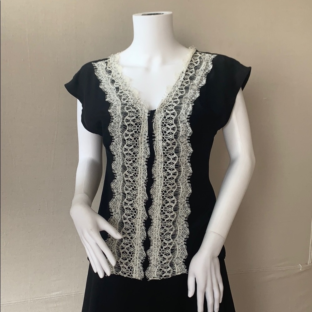 100% silk Nanette Lepore blouse
